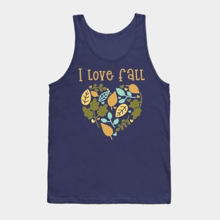 I Love Fall Tank Top